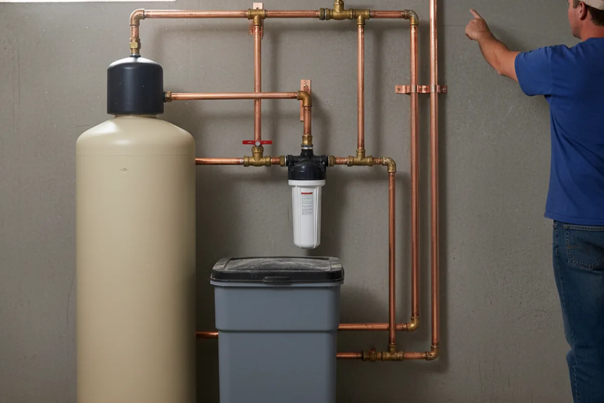 Whole-house water treatment system installed in Mc Roberts